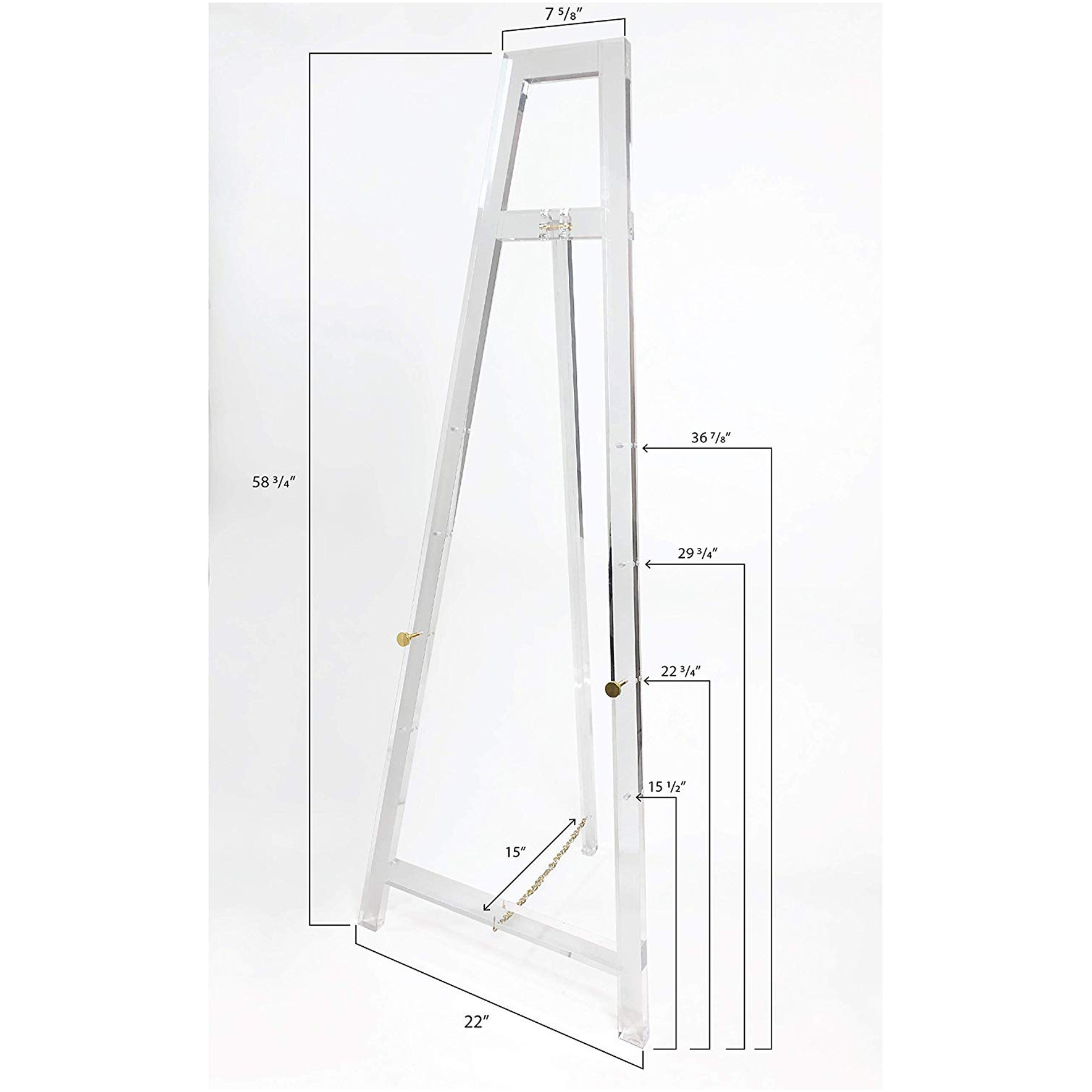 DesignStyles Decorative Acrylic Easel Stand - On Sale - Bed Bath & Beyond -  30074811